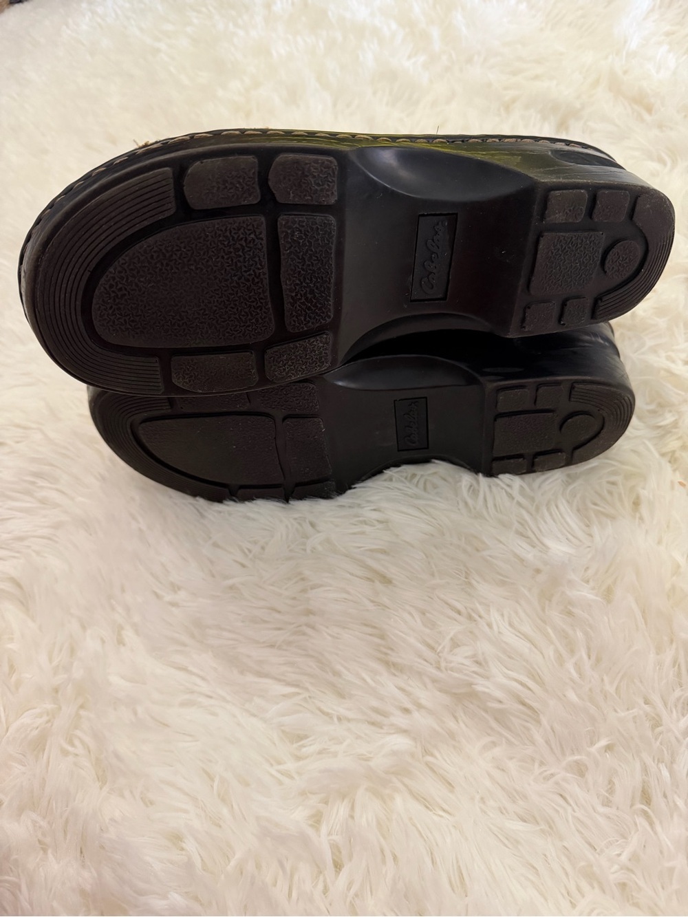 Cabela’s Black Leather Comfort Clogs, Workwear Sz 9M Office, Workforce, Comfy - Picture 6 of 11